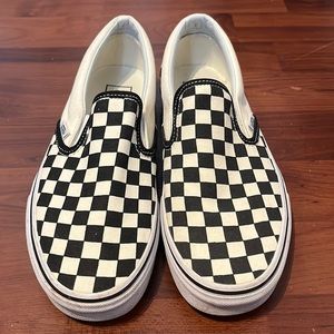 Vans Checkered Canvas Slip On